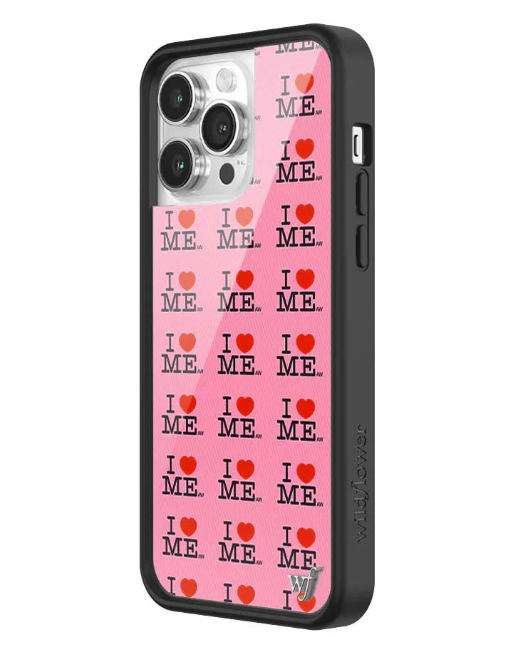 I Heart Me | Pink iPhone Case - Image 32