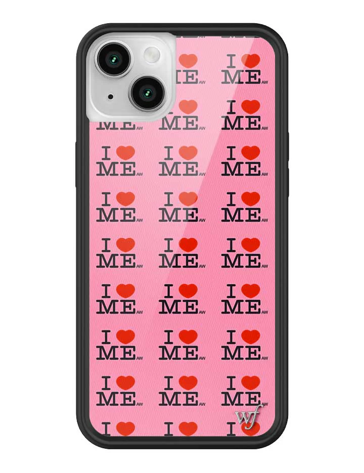 I Heart Me | Pink iPhone Case - Image 33