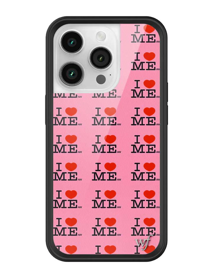 I Heart Me | Pink iPhone Case - Image 35