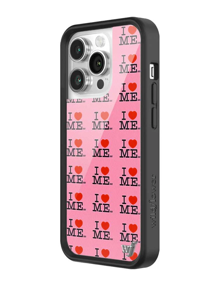 I Heart Me | Pink iPhone Case - Image 36