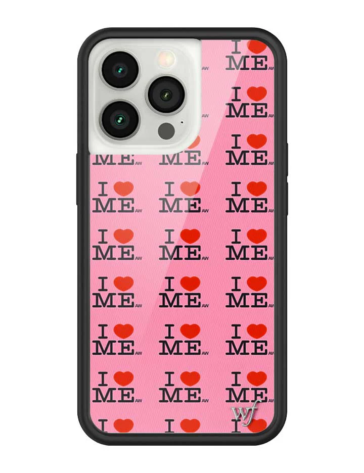 I Heart Me | Pink iPhone Case - Image 41