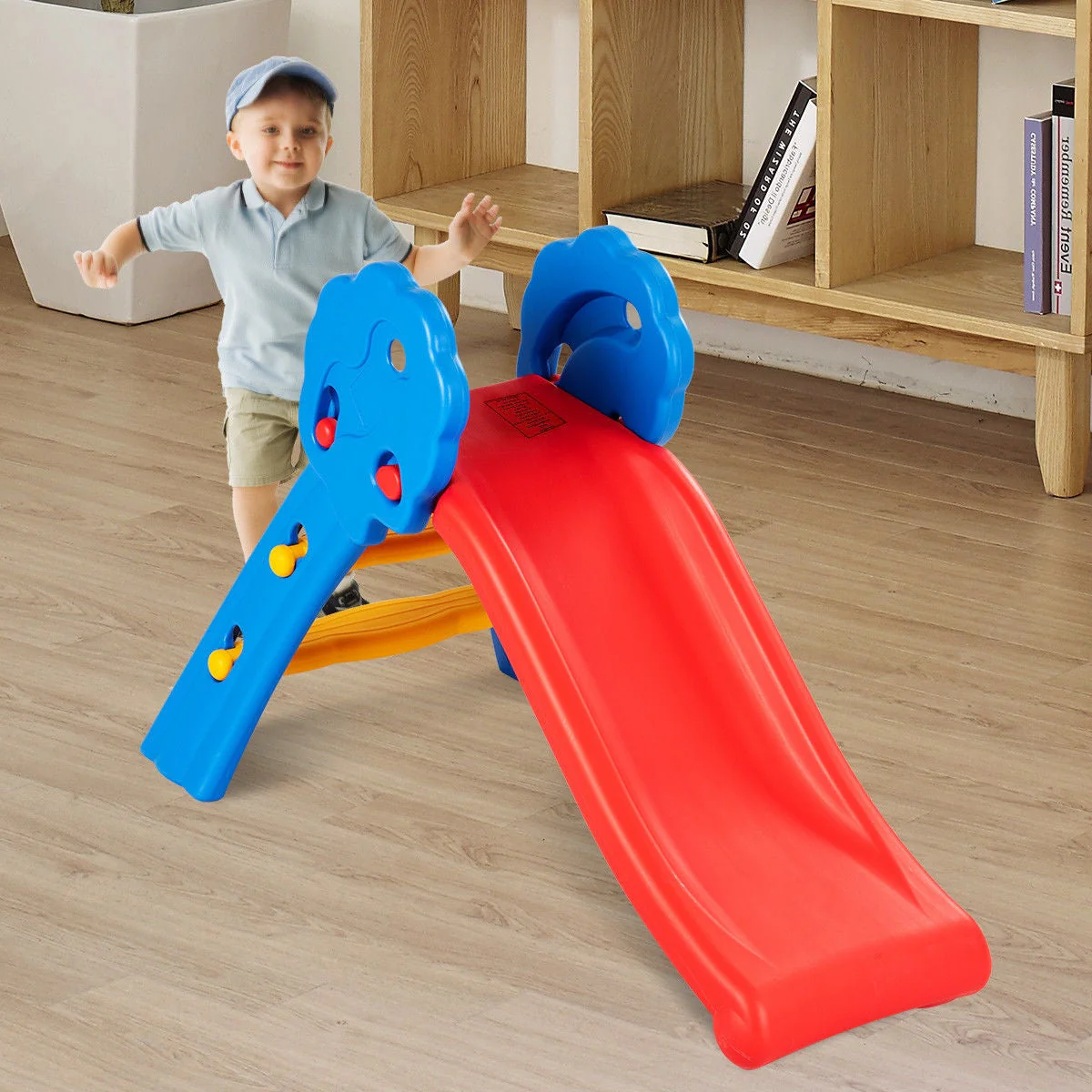 Indoor Outdoor Children Folding Up-down Slide - Image 6