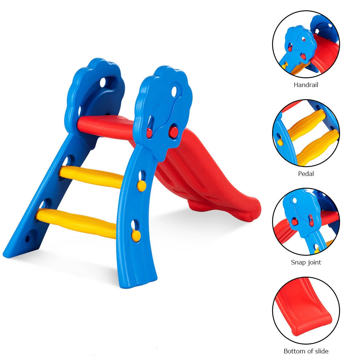 Indoor Outdoor Children Folding Up-down Slide - Image 7