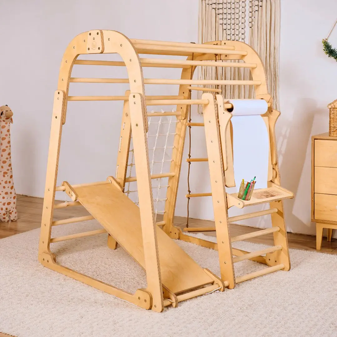 Indoor Playground for Children - 7in1 Playground + Swings Set + Slide Board + Art Set - Image 5