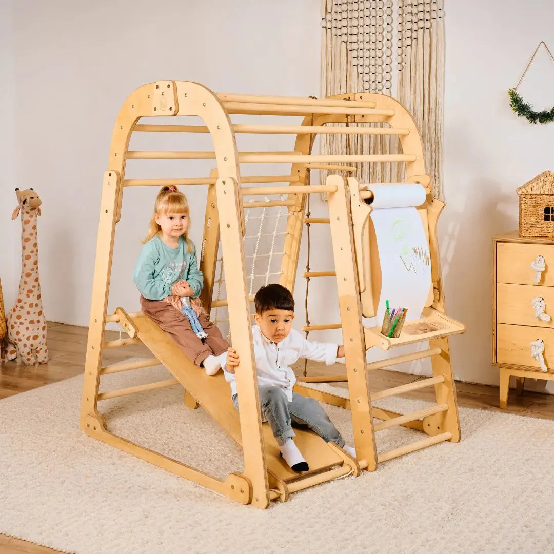 Indoor Playground for Children - 7in1 Playground + Swings Set + Slide Board + Art Set - Image 6