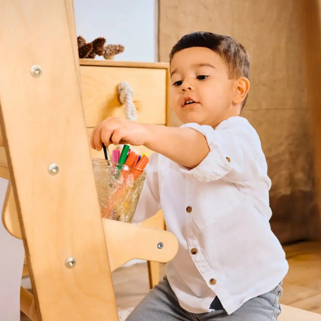 Indoor Playground for Children - 7in1 Playground + Swings Set + Slide Board + Art Set - Image 7