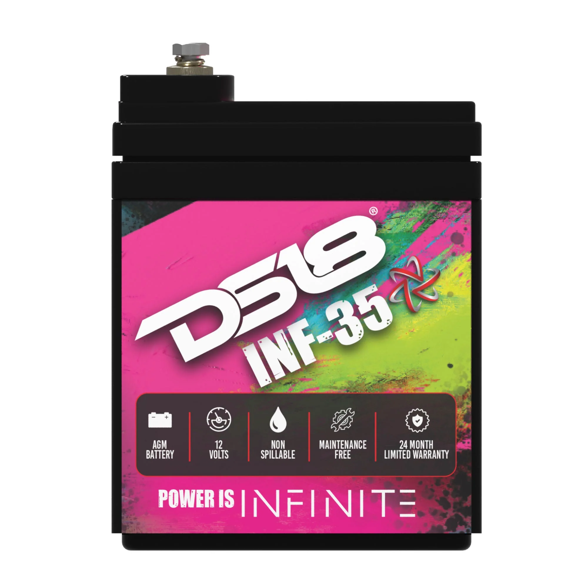 INF-35AH INFINITE 35 AH 1250 Watts AGM Power Cell 12 Volt Battery - Image 4