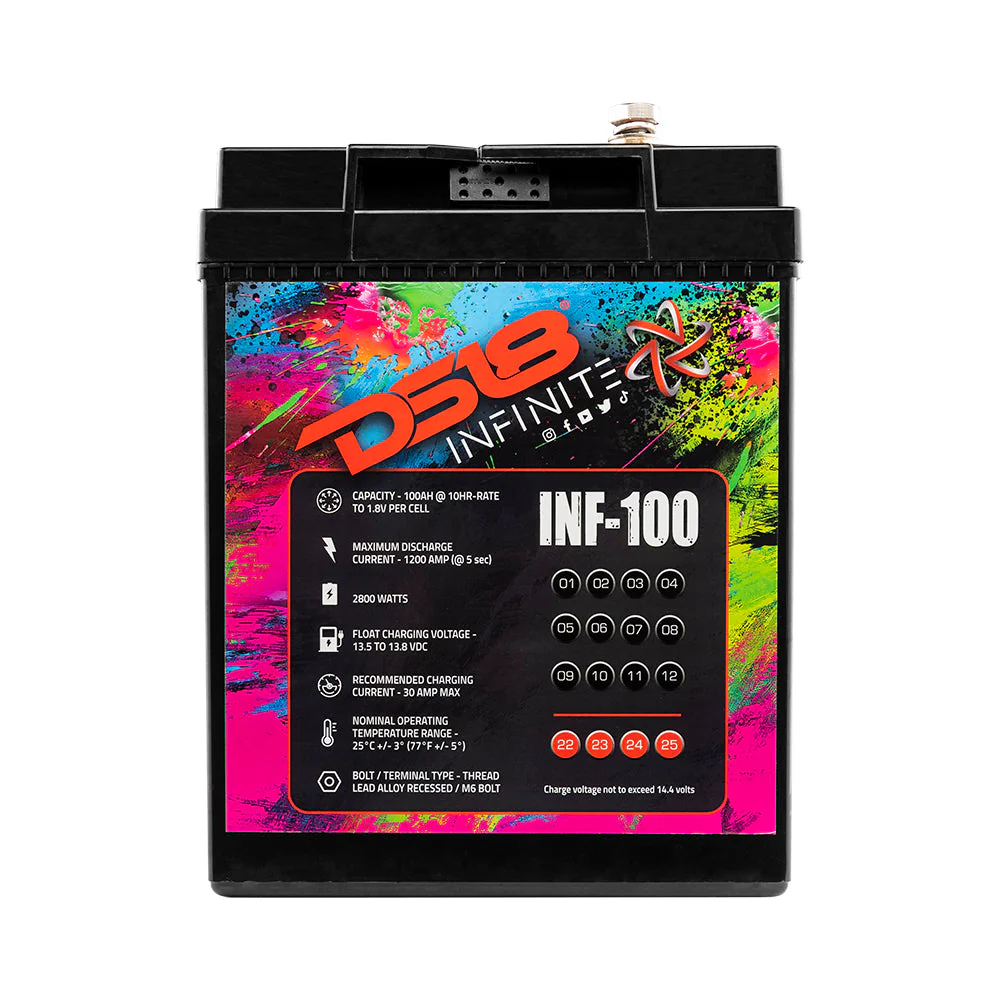 INFINITE 100 AH AGM Power Cell Battery - Image 5