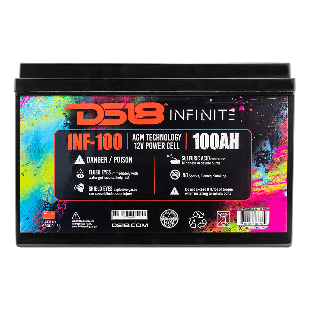 INFINITE 100 AH AGM Power Cell Battery - Image 6
