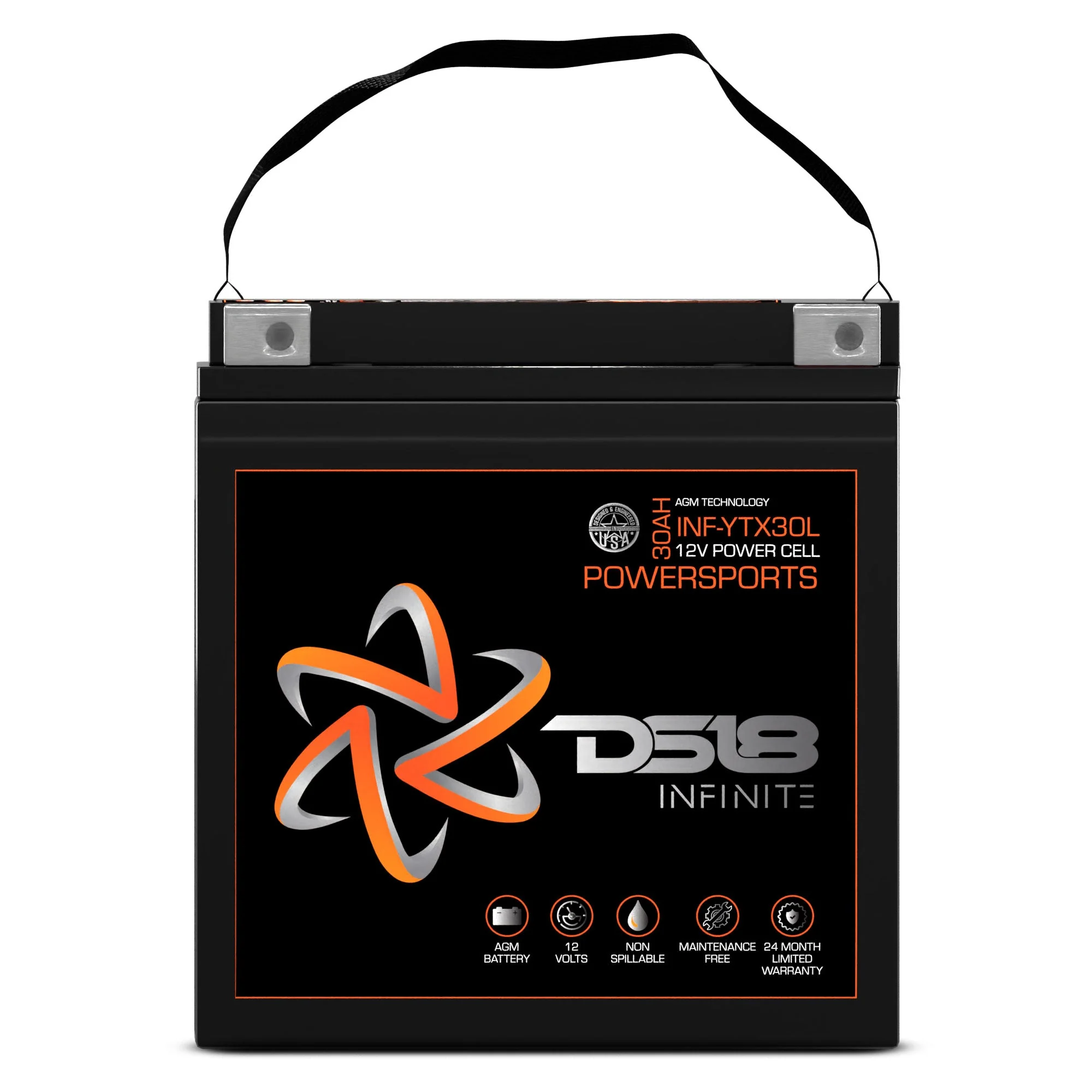 INFINITE 1100 Watts 30 AH AGM Power Cell For Power Sports - Image 2