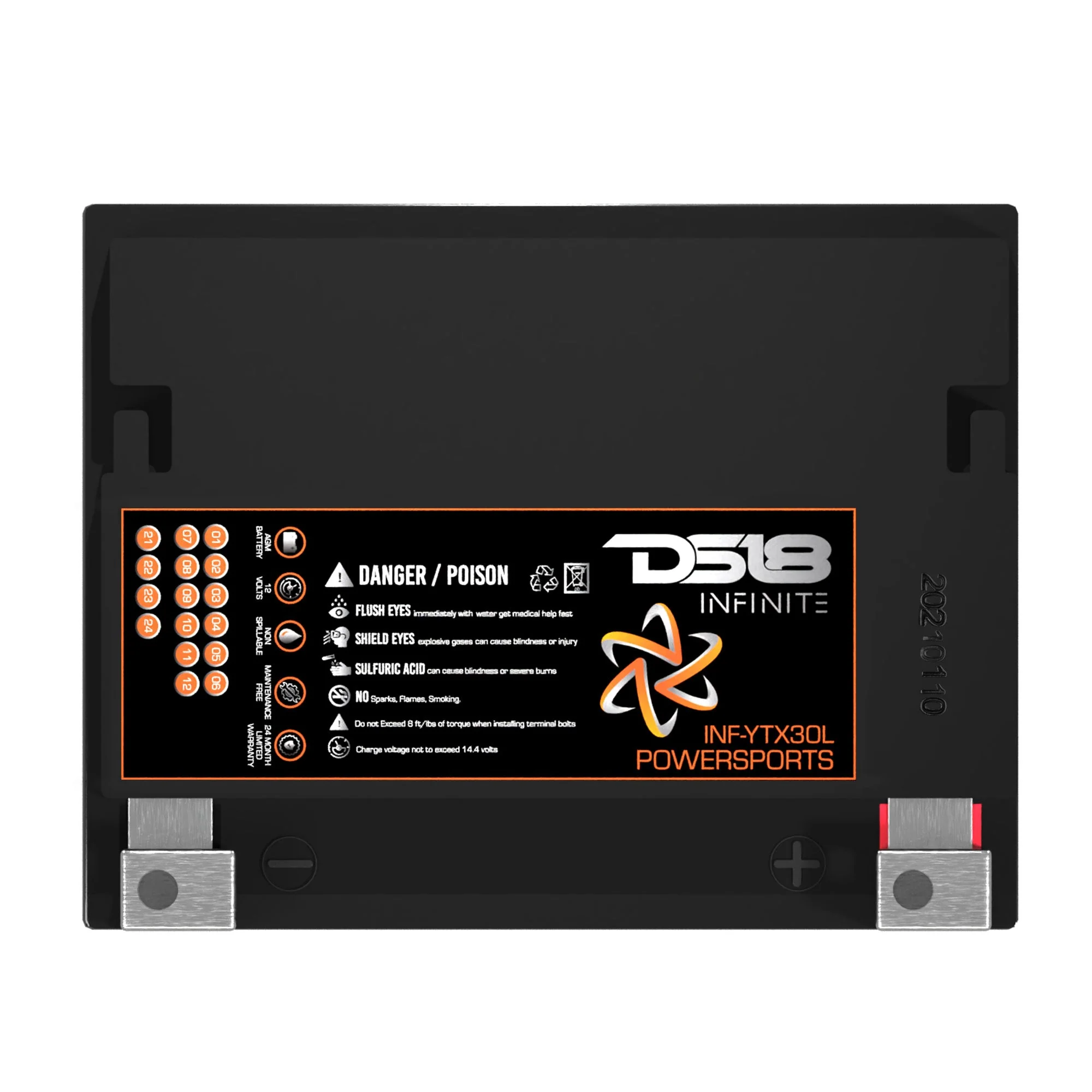INFINITE 1100 Watts 30 AH AGM Power Cell For Power Sports - Image 4