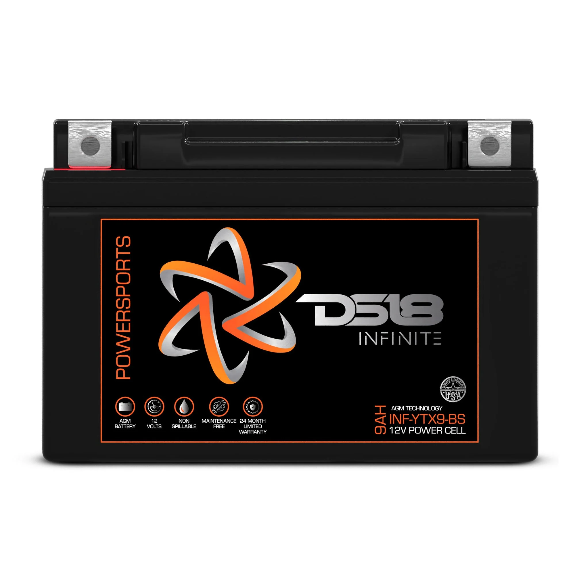 INFINITE 350 Watts 9 AH AGM Power Cell For Power Sports - Image 2