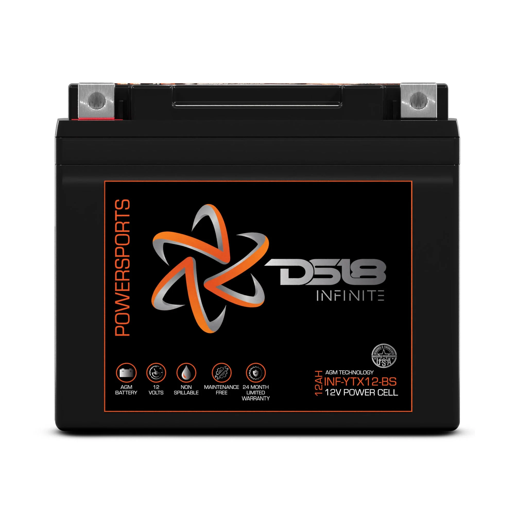 INFINITE 450 Watts 12 AH AGM Power Cell For Power Sports - Image 2