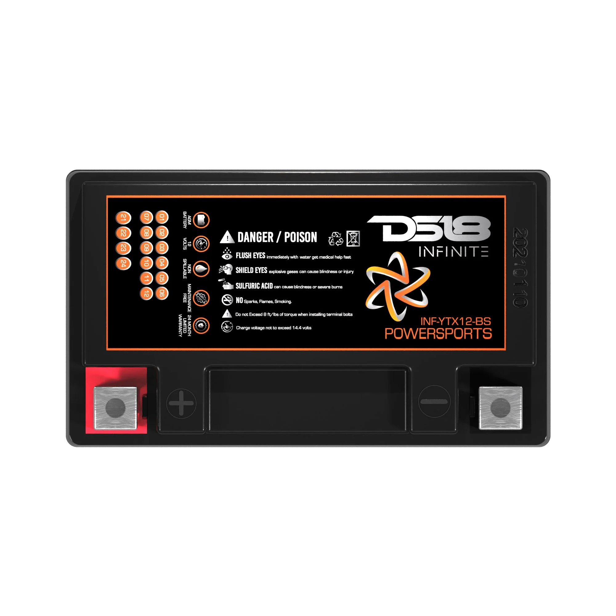 INFINITE 450 Watts 12 AH AGM Power Cell For Power Sports - Image 4