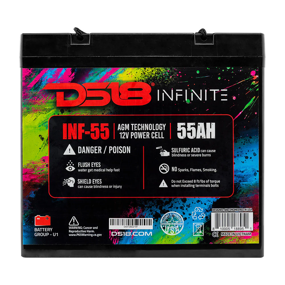 INFINITE 55 AH AGM Power Cell Battery - Image 6