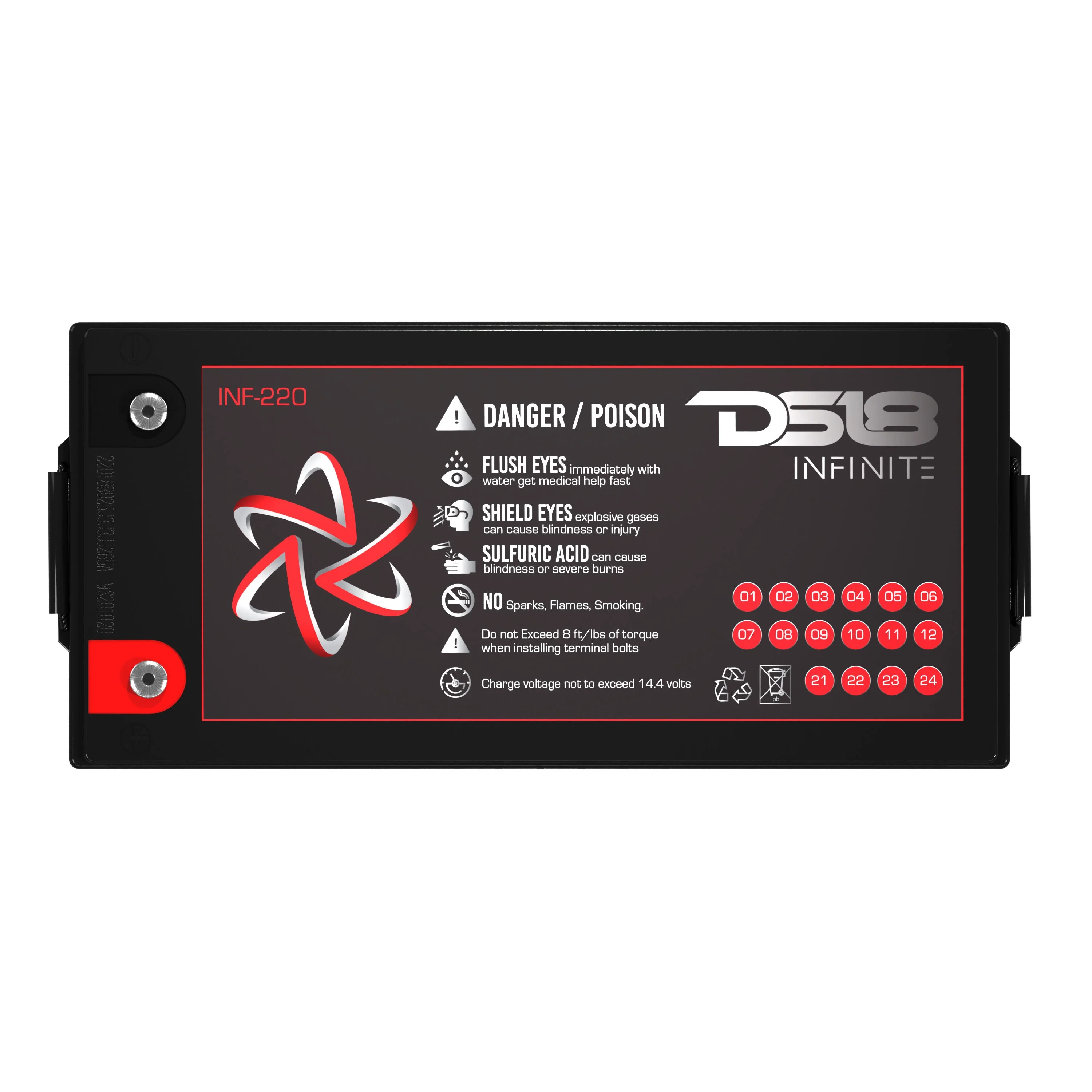 INFINITE 6500 Watts 220 AH AGM Power Cell - Image 5