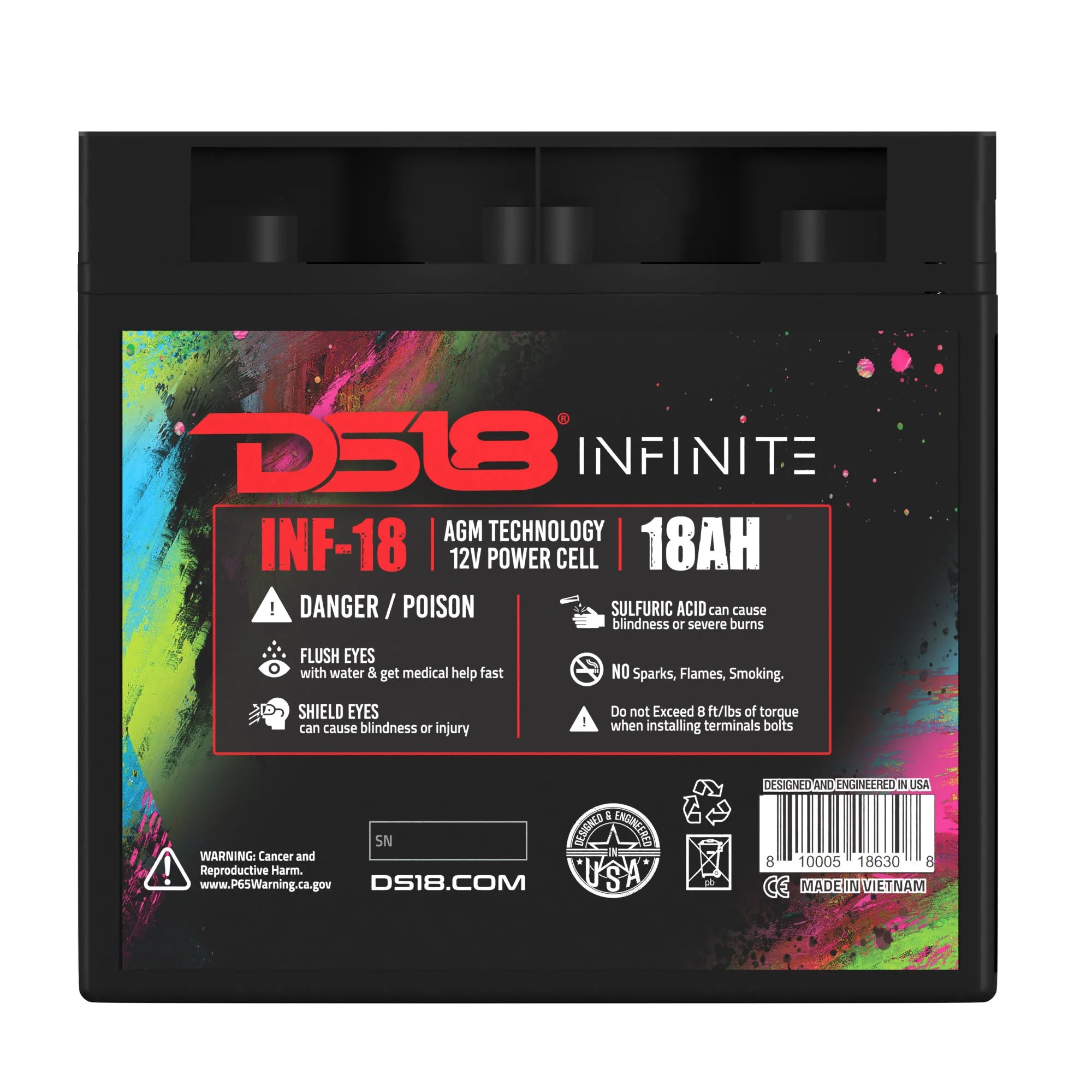 INFINITE 750 Watts 18 AH AGM Power Cell - Image 4