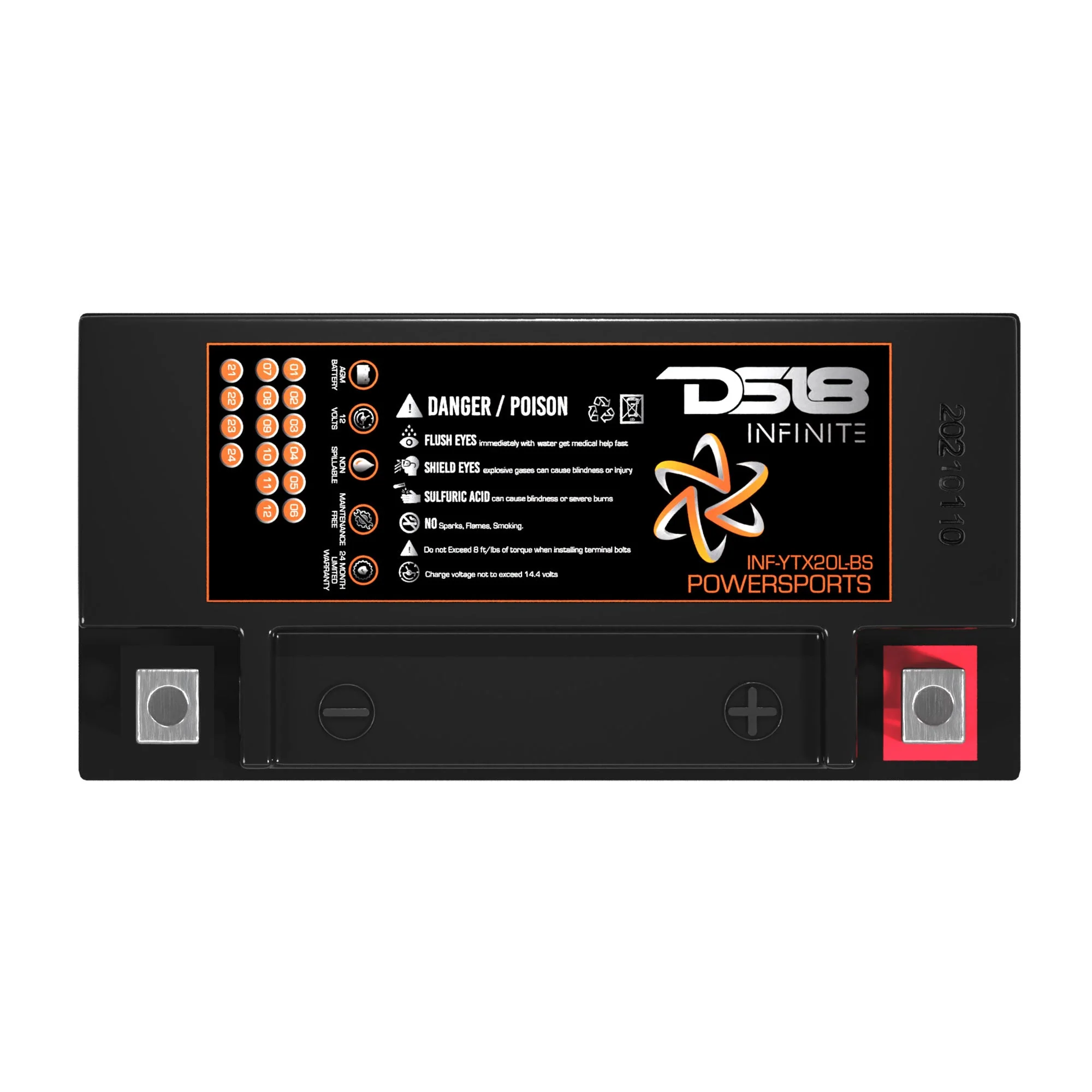 INFINITE 800 Watts 20 AH AGM Power Cell For Power Sports - Image 4