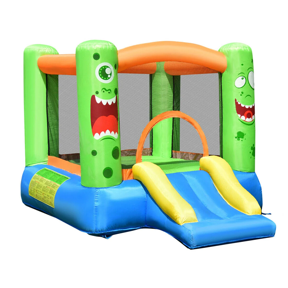 Inflatable Bounce House Jumper Castle Kid's Playhouse without Blower - Image 2