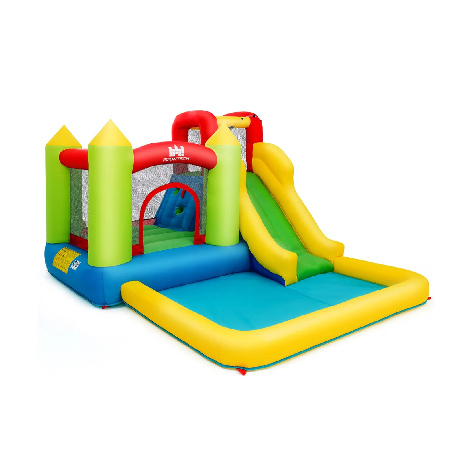 Inflatable Bounce House Water Slide Jump Bouncer without Blower - Image 3