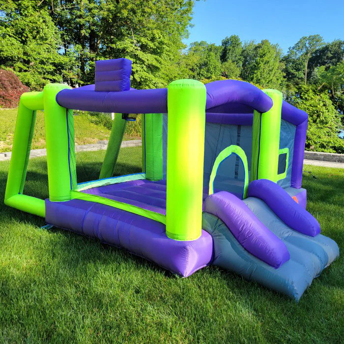 Inflatable Bounce House with Blower, Jumping Castle with Slide - Image 2