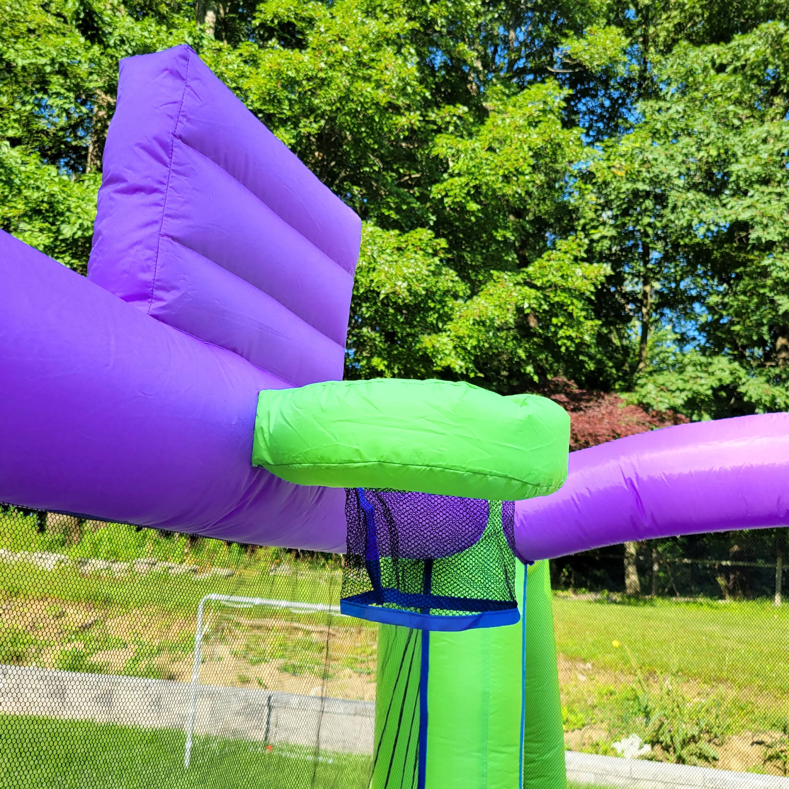 Inflatable Bounce House with Blower, Jumping Castle with Slide - Image 4
