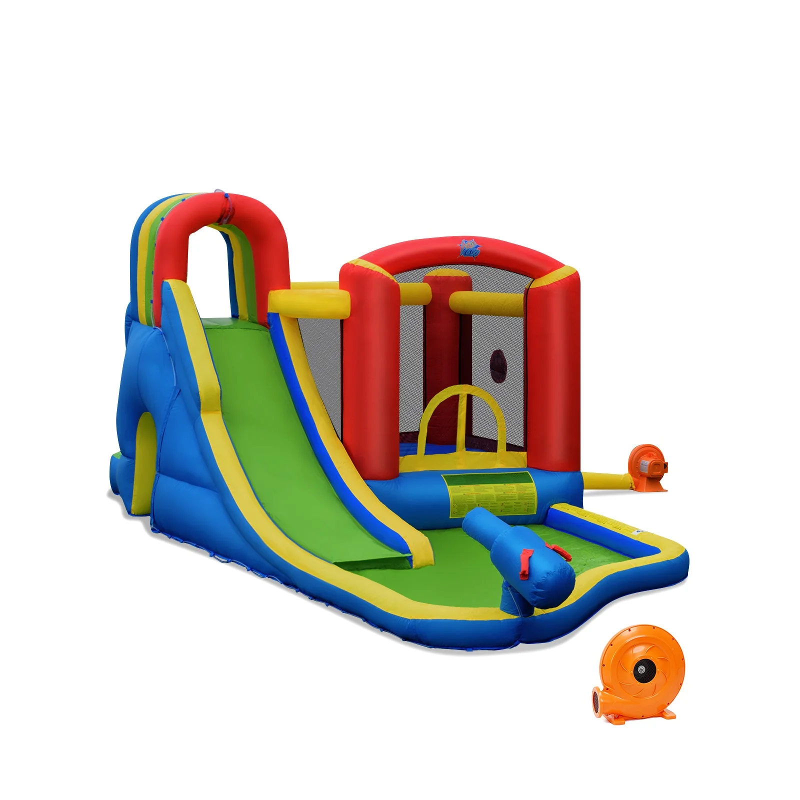 Inflatable Kid Bounce House Castle with Blower - Image 3
