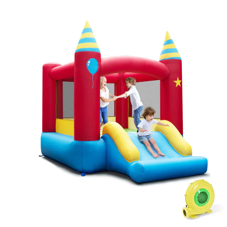 Inflatable Kids Bounce Castle with 480W Blower - Image 2