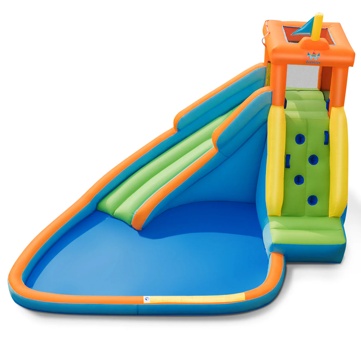 Inflatable Water Slide Kids Bounce House with 680W Blower - Image 4