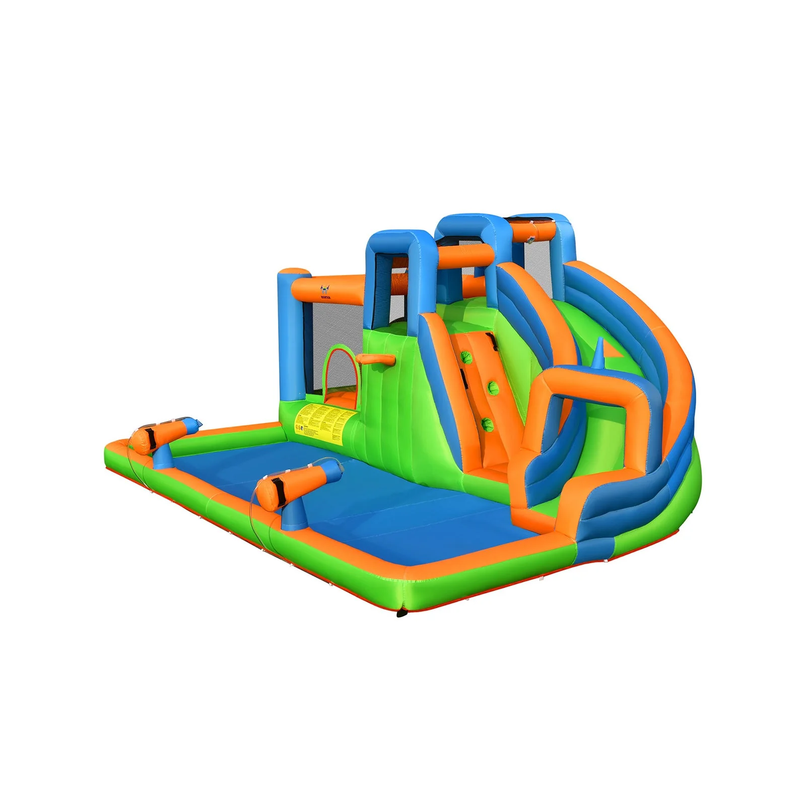 Inflatable Water Slide with Dual Climbing Walls and Blower Excluded - Image 2