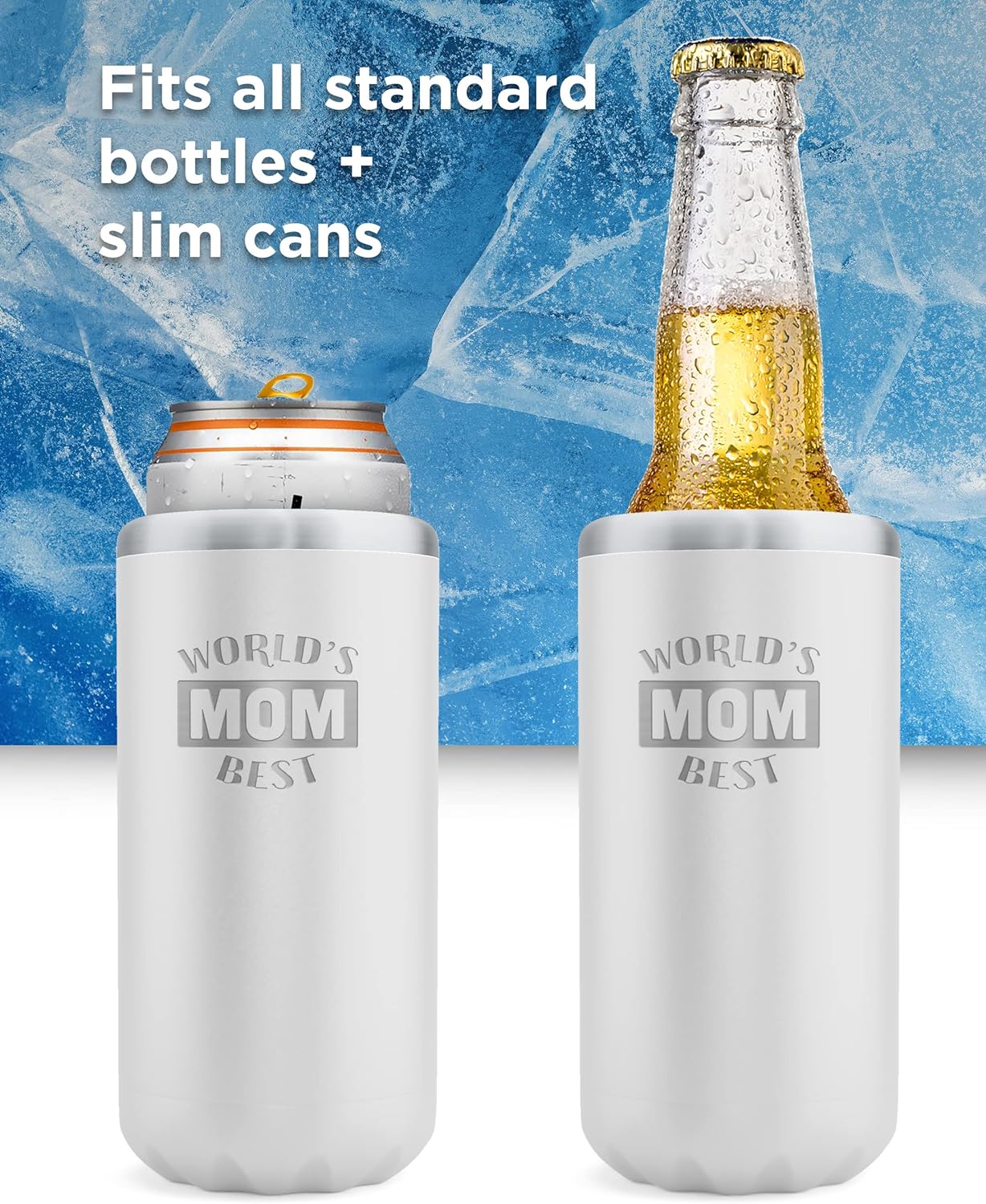 Insulated Holders for Skinny Beer or Cold Hard Seltzer - Gift Idea for Anniversary or Christmas - Image 12