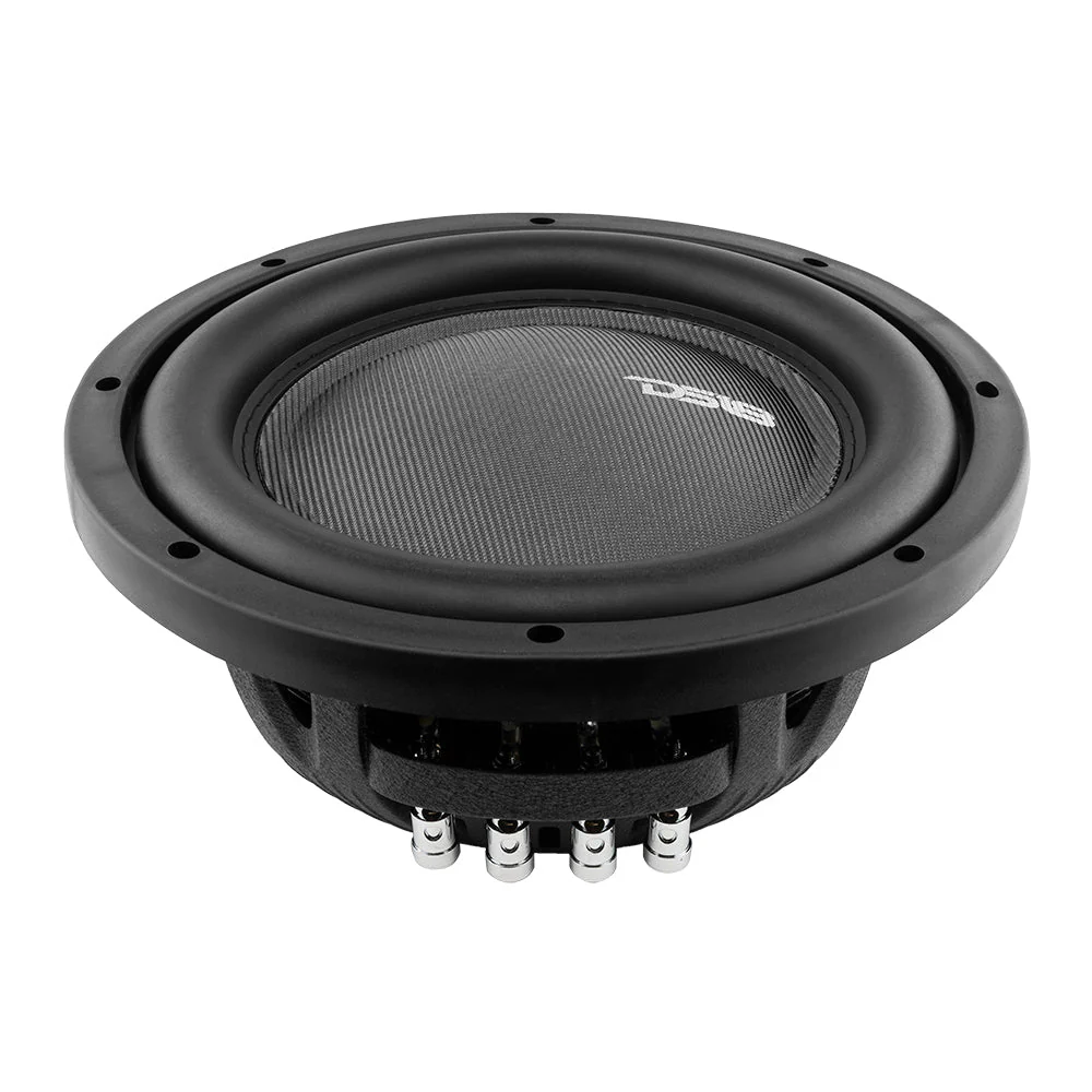 IXS Shallow-Mount 10" Fiber Glass Subwoofer 600 Watts Rms DVC 4-Ohm - Image 4