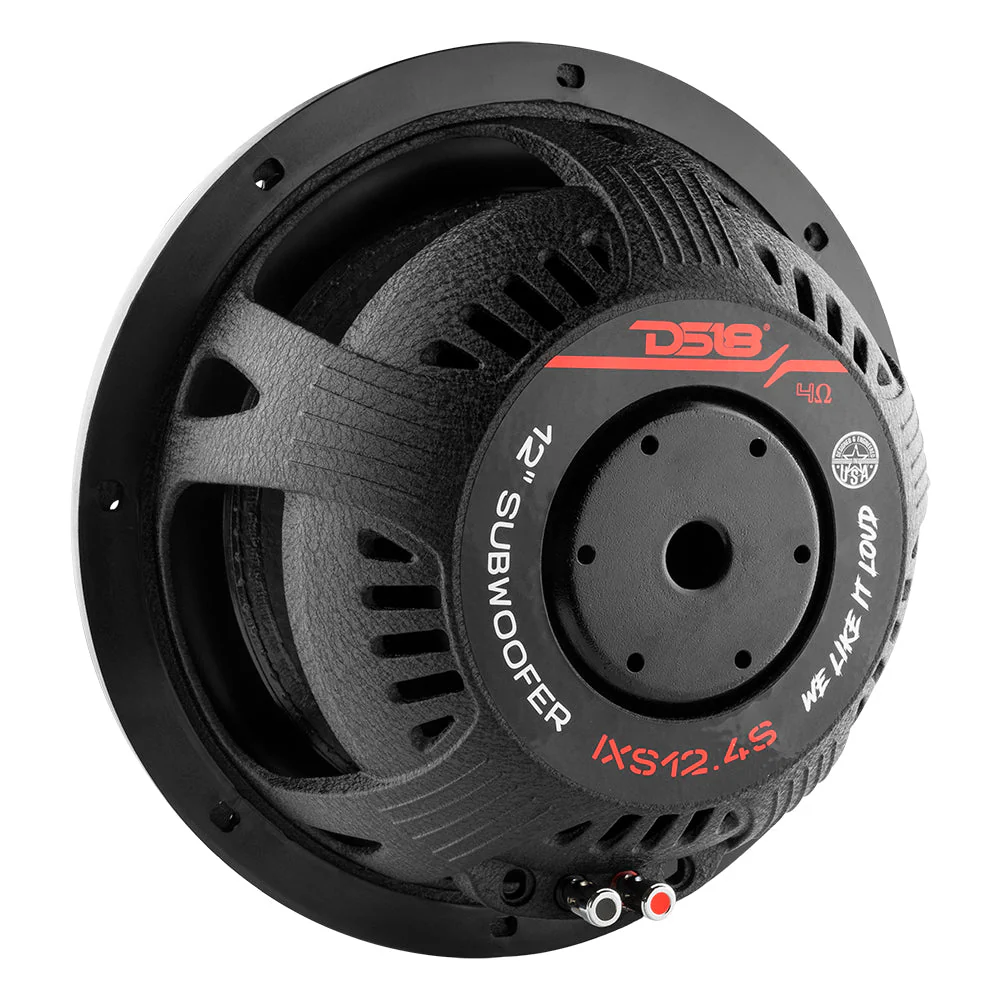 IXS Shallow-Mount 12" Fiber Glass Subwoofer 800 Watts Rms SVC 4-Ohm - Image 3