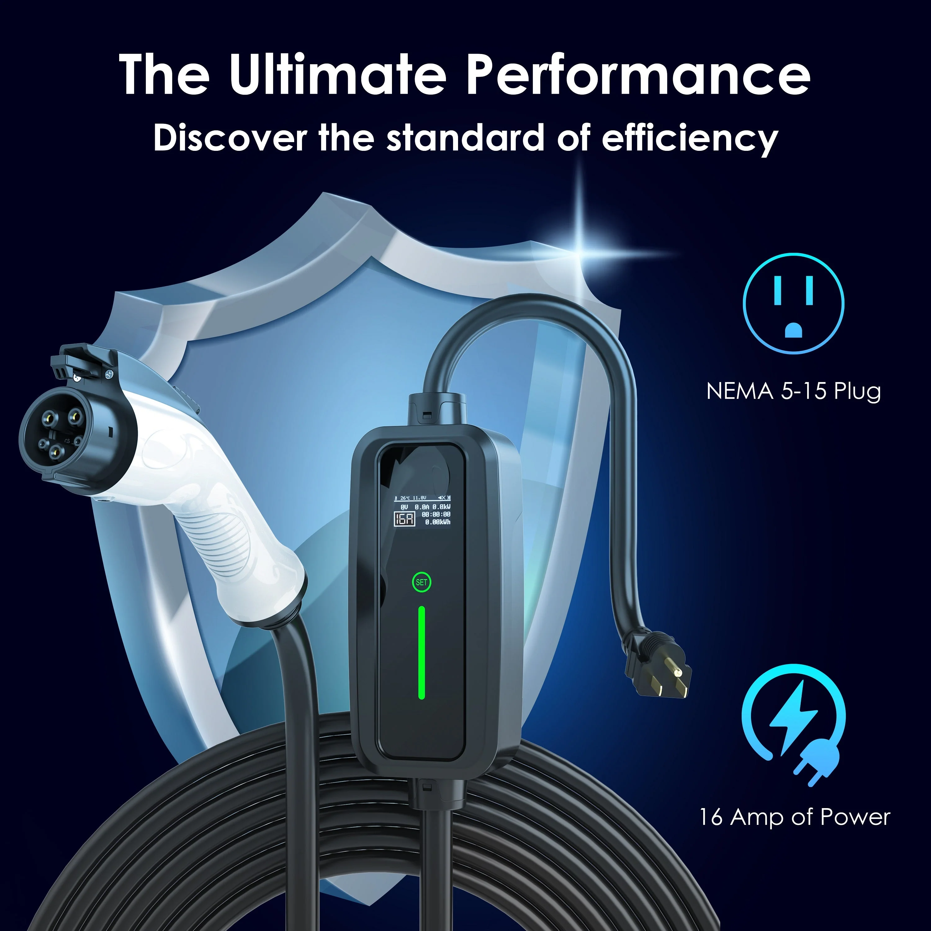 J1772 32A Portable Charger - Image 3
