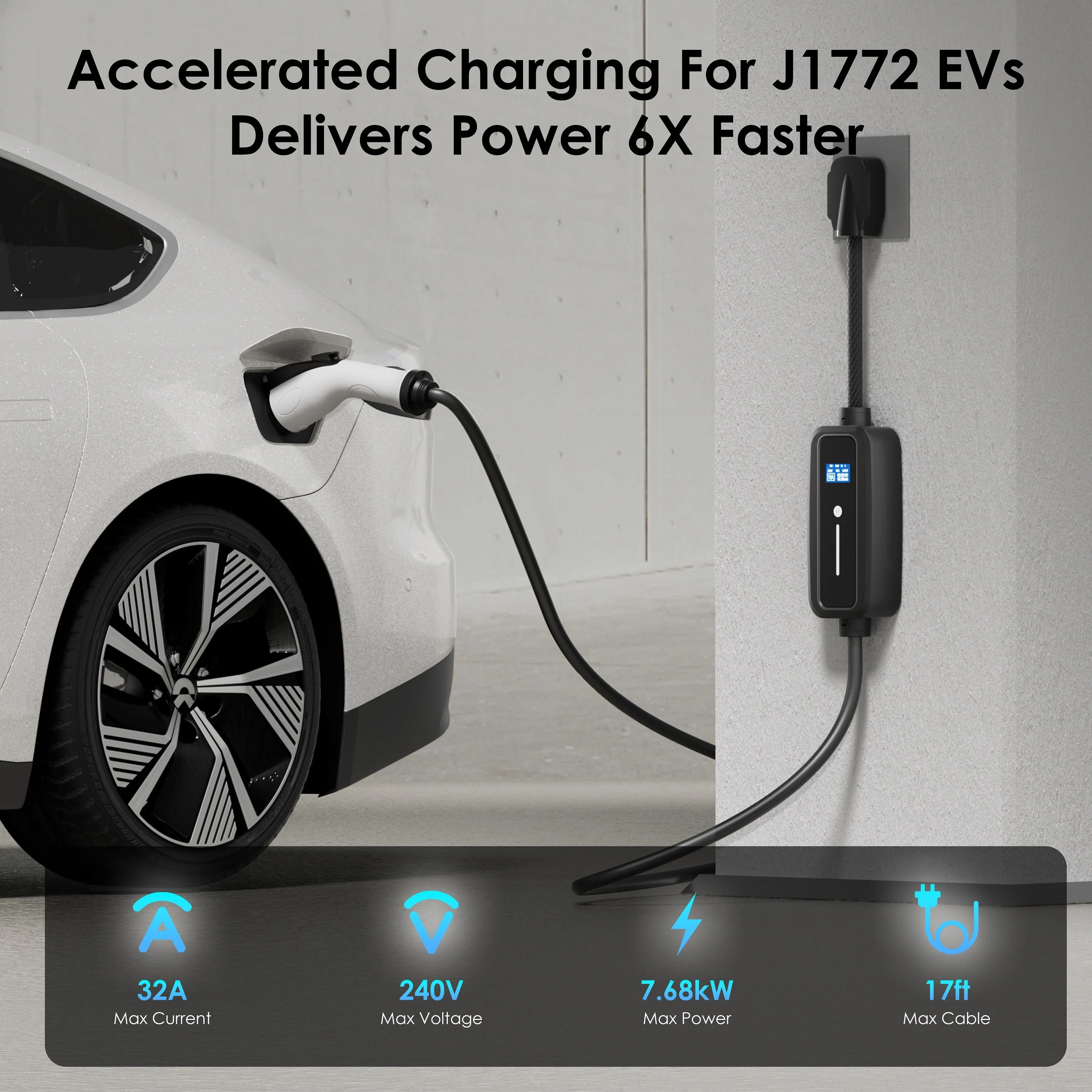 J1772 32A Portable Charger - Image 4