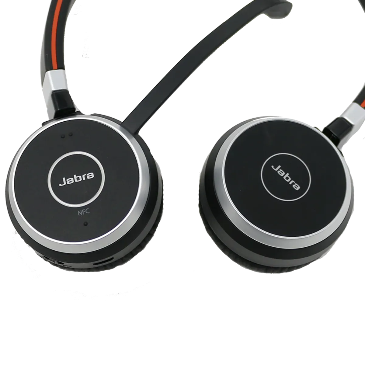 Jabra Evolve 65 SE MS Stereo with Charging Stand Wireless Headset - Image 3