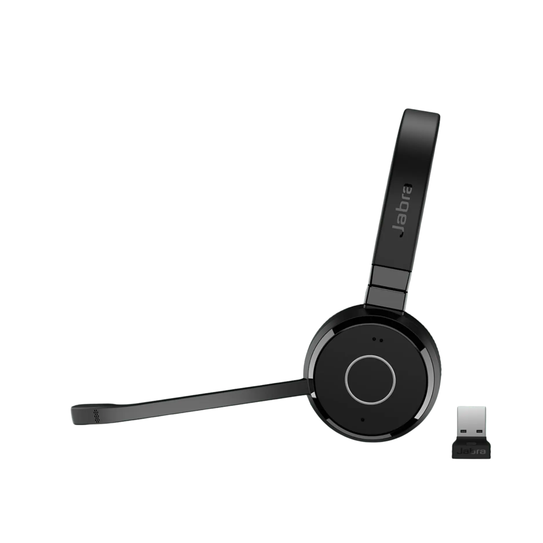 Jabra Evolve 65 TE (Third Edition) Wireless Single Ear Headphones - Black - Image 4