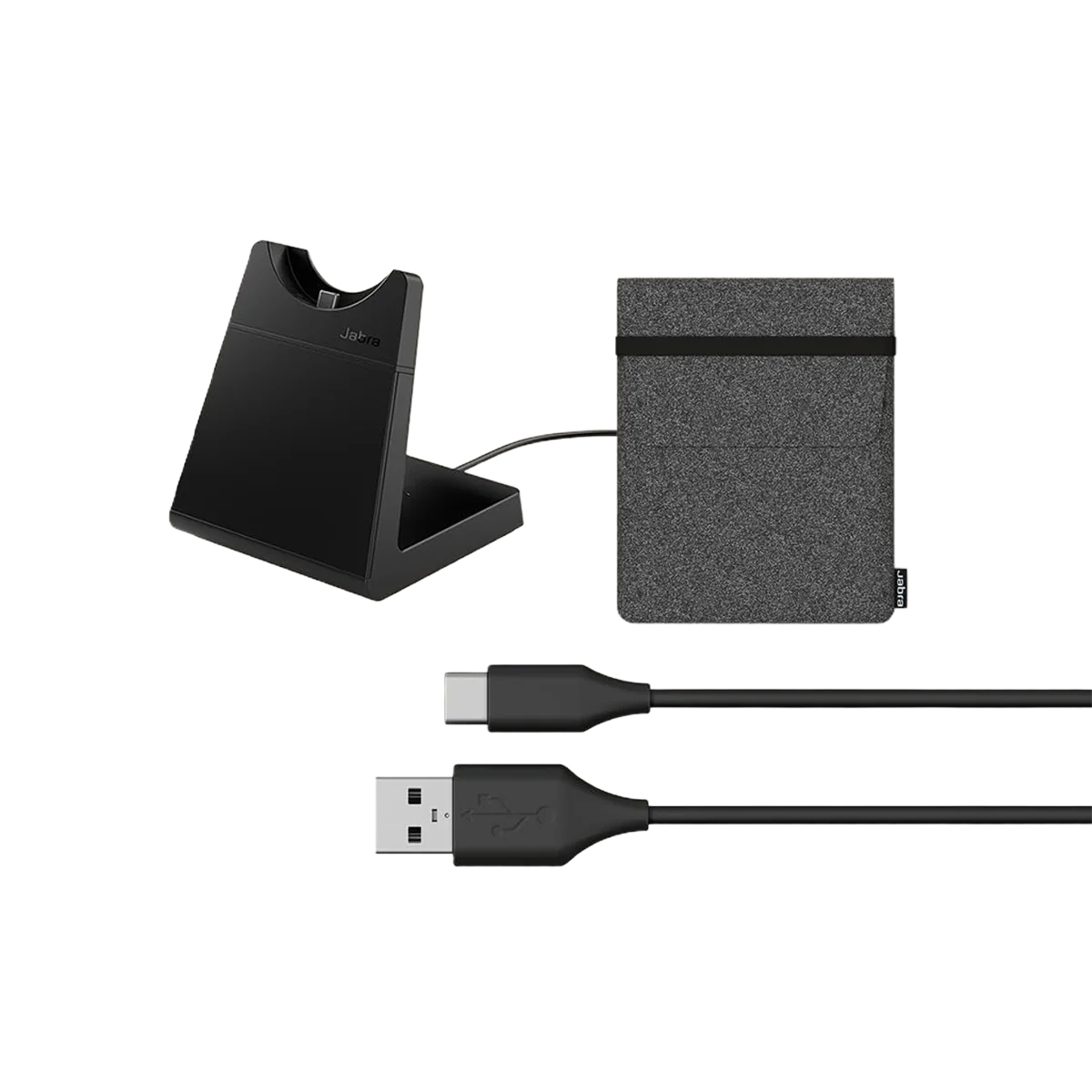 Jabra Evolve 65 TE UC Stereo Wireless Headset with Stand - Image 4