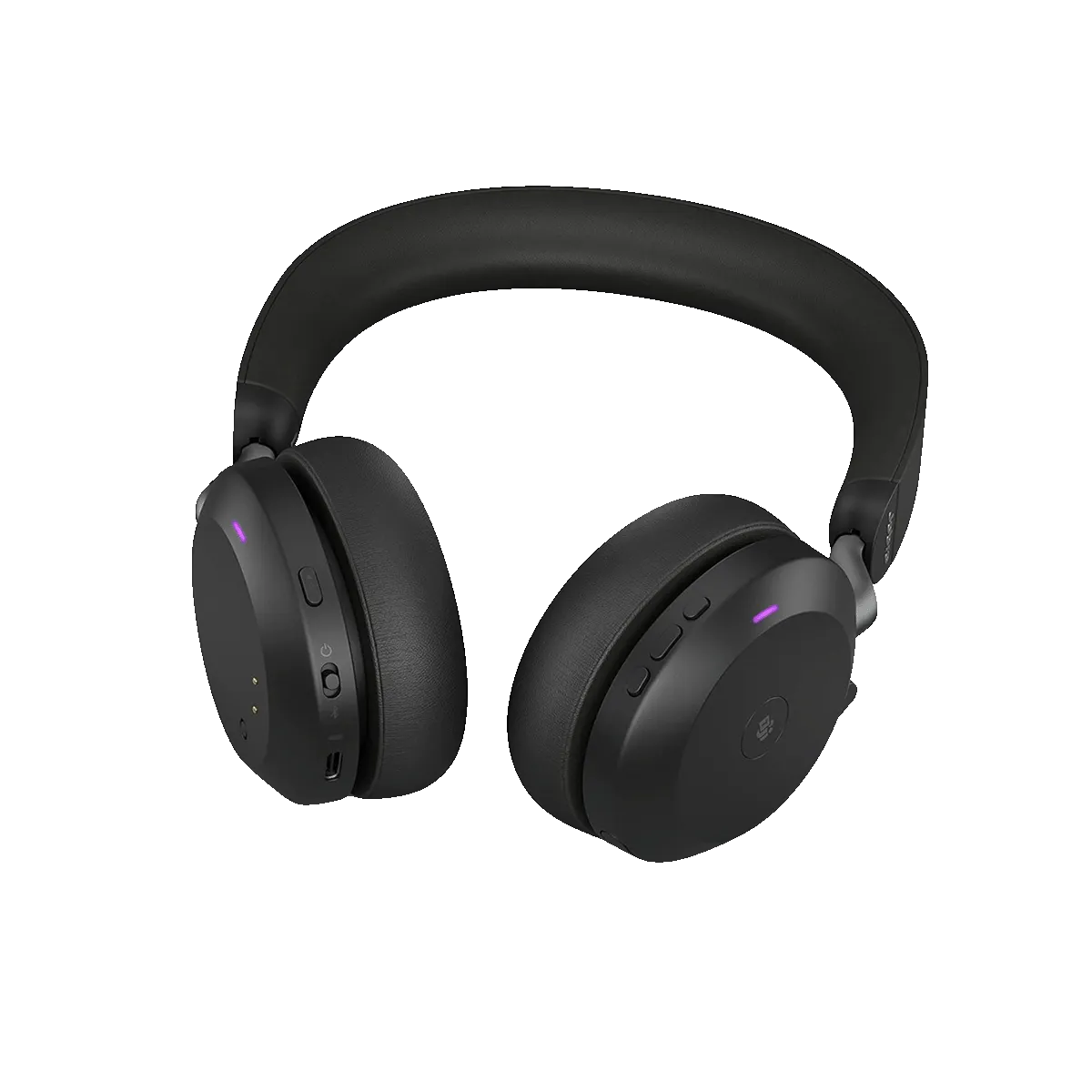 Jabra Evolve2 75 MS Stereo Wireless USB-a Headset Black - Image 3