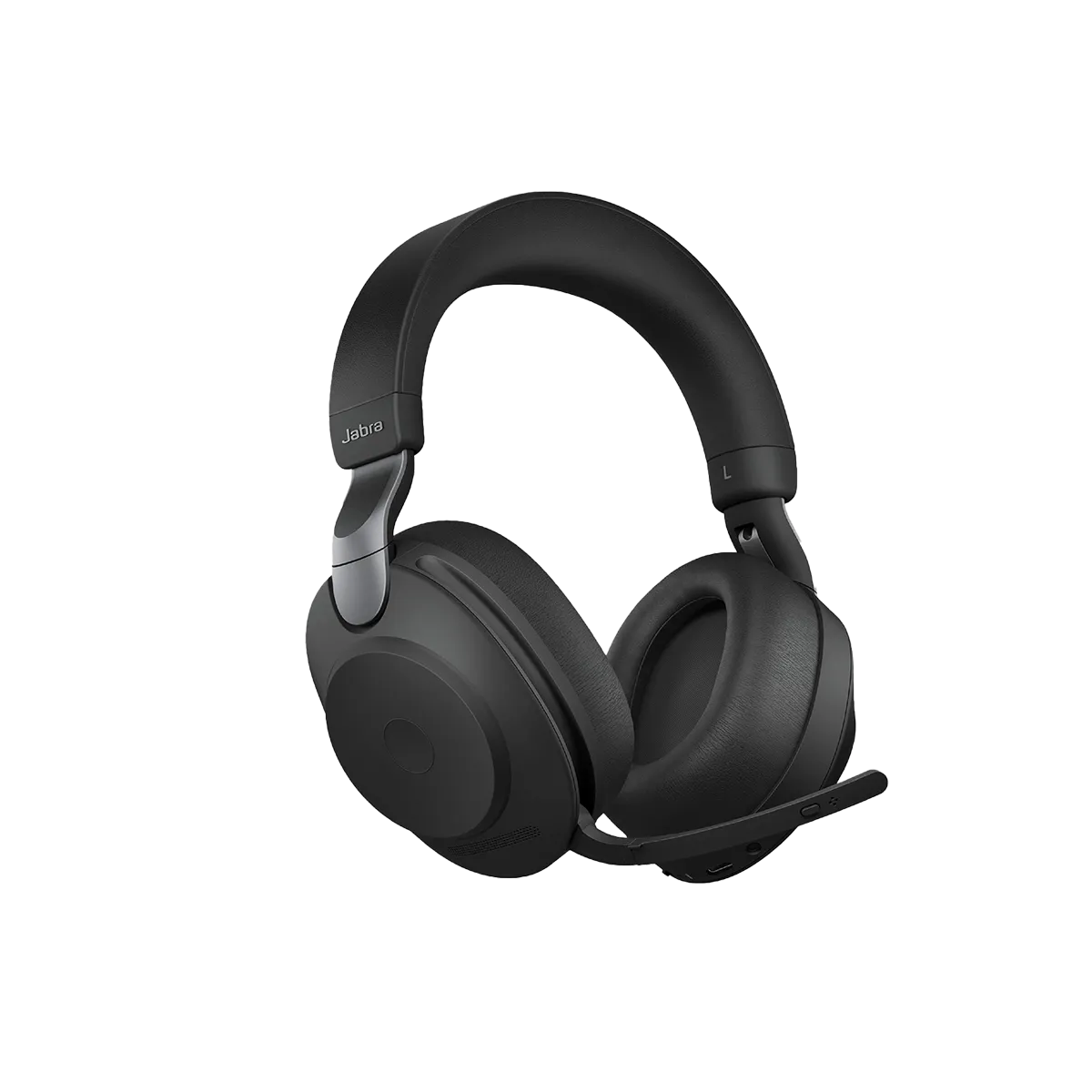 Jabra Evolve2 85 Link 380a Stereo UC Headset with Stand - Black - Image 3