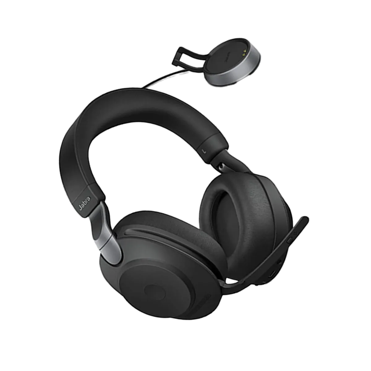 Jabra Evolve2 85 Link 380a Stereo UC Headset with Stand - Black - Image 4
