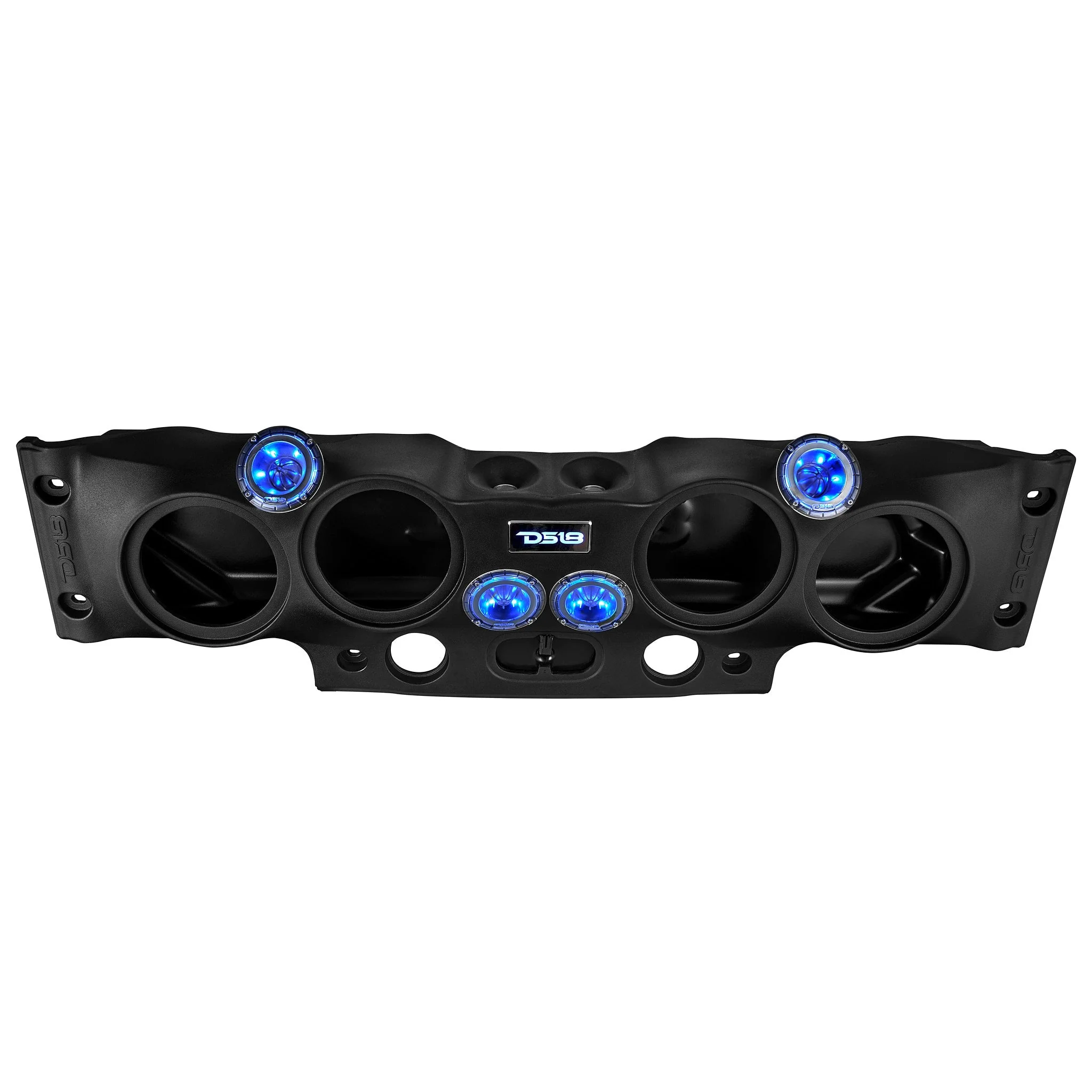 Jeep JK/JKU Overhead Sound Bar System Fits 4 X 8" Speakers (Not included) 4 X Tweeters PRO-TW4L and 2 X Drivers PRO-DRNSC1.5 and Harness Included- Black - Image 4