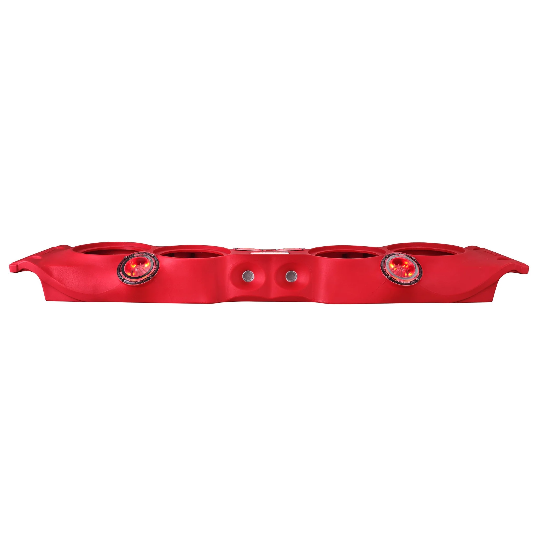 Jeep JK/JKU Overhead Sound Bar System Fits 4 X 8" Speakers (Not included) 4 X Tweeters PRO-TW4L and 2 X Drivers PRO-DRNSC1.5 and Harness Included- Red - Image 5