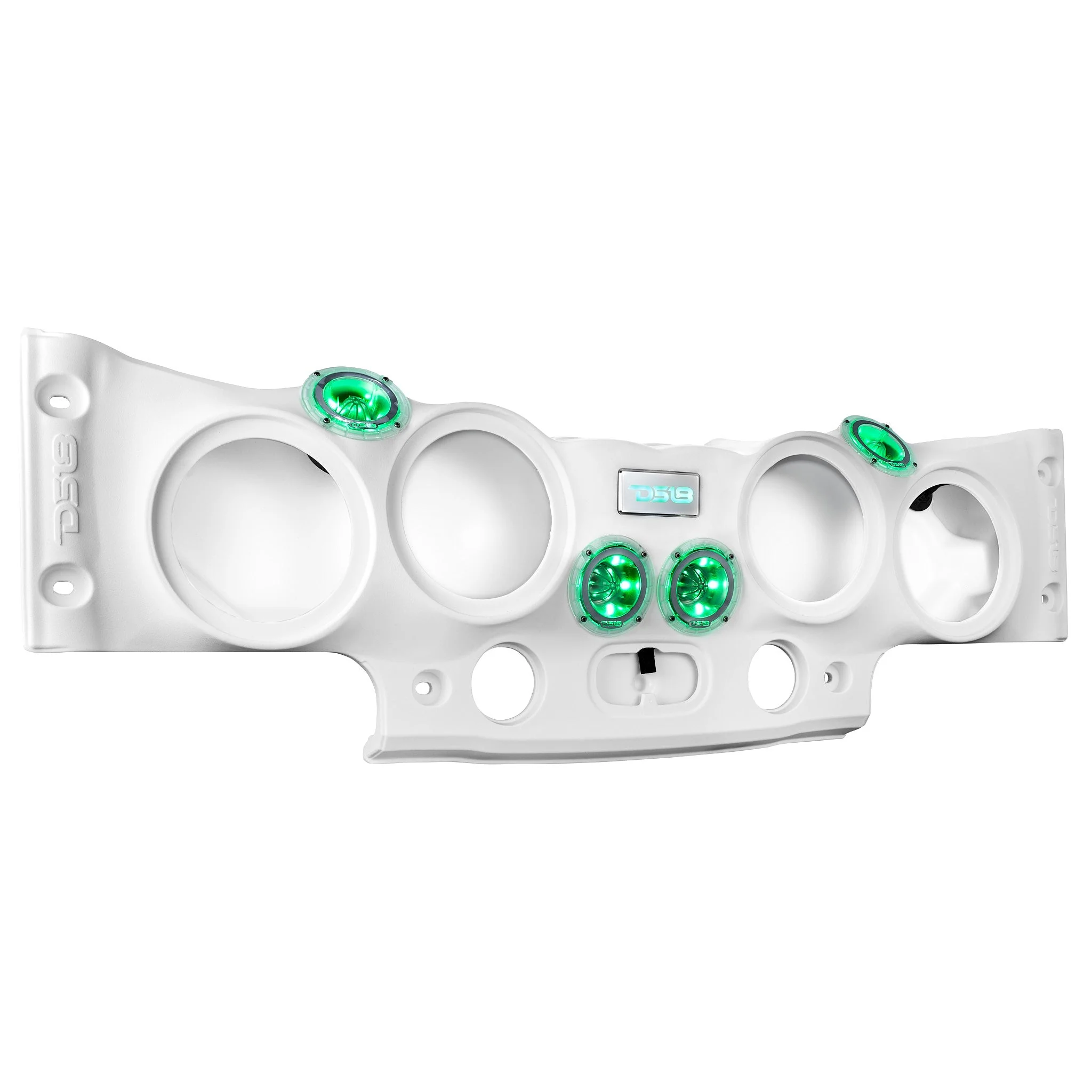 Jeep JK/JKU Overhead Sound Bar System Fits 4 X 8" Speakers (Not included) 4 X Tweeters PRO-TW4L and 2 X Drivers PRO-DRNSC1.5 and Harness Included- White - Image 3