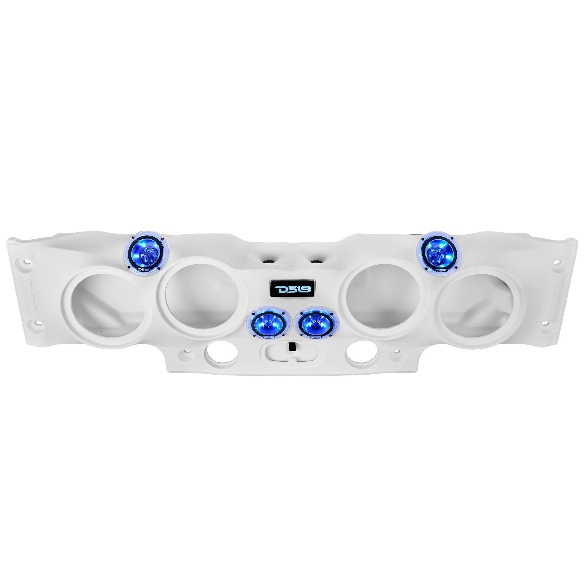 Jeep JK/JKU Overhead Sound Bar System Fits 4 X 8" Speakers (Not included) 4 X Tweeters PRO-TW4L and 2 X Drivers PRO-DRNSC1.5 and Harness Included- White - Image 4