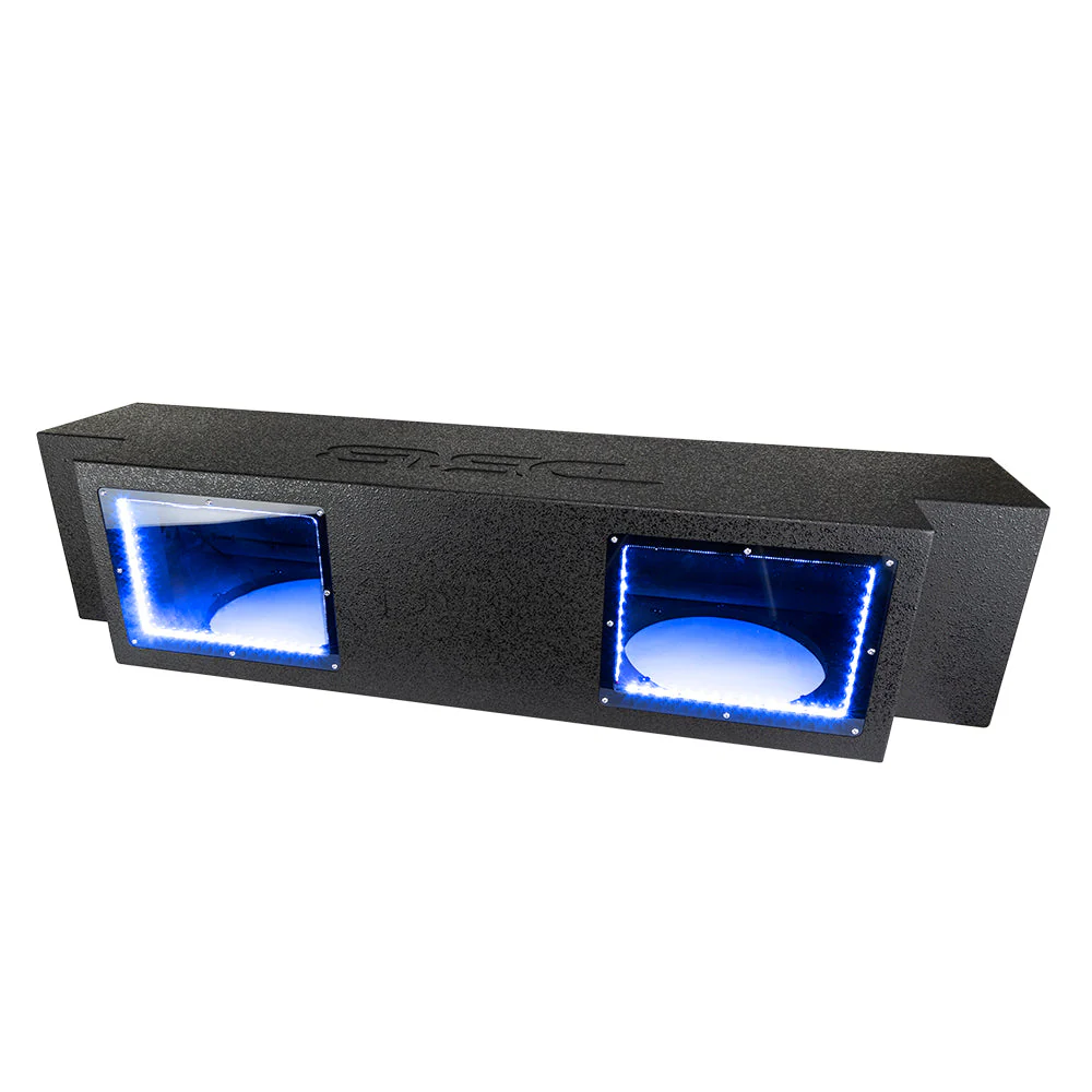 Jeep JKU/JLU Down Firing Subwoofer Enclosure 2 x 12" - Image 3