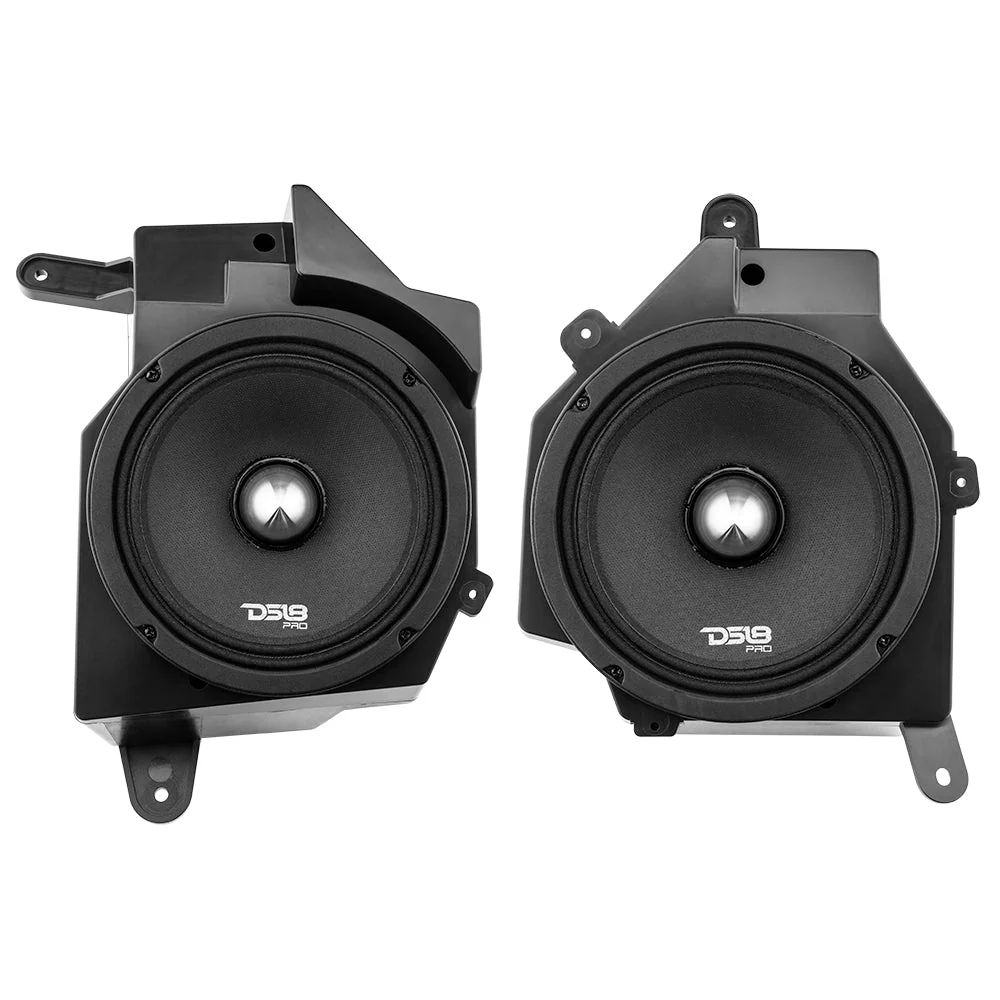 Jeep JL/JLU/JT Dash Enclosure – Loaded 6.5” Left & Right with PRO-FR6NEO, 225W RMS - Image 2