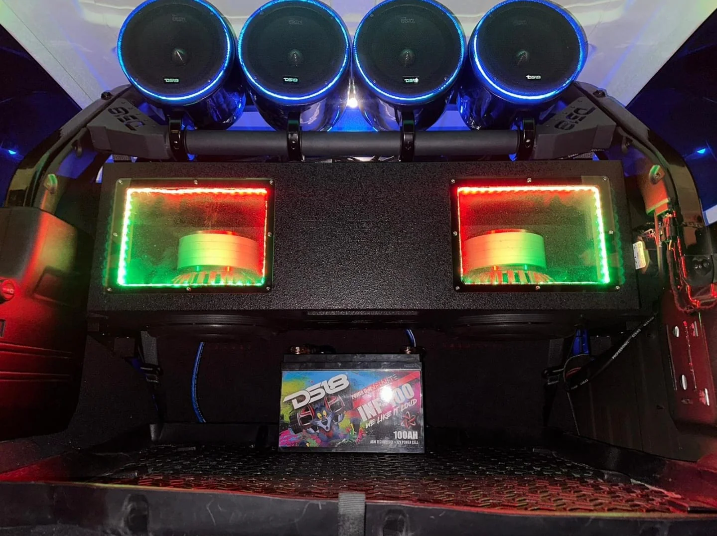 Jeep JLU Mounting Tube For Towers and Pods - Image 2