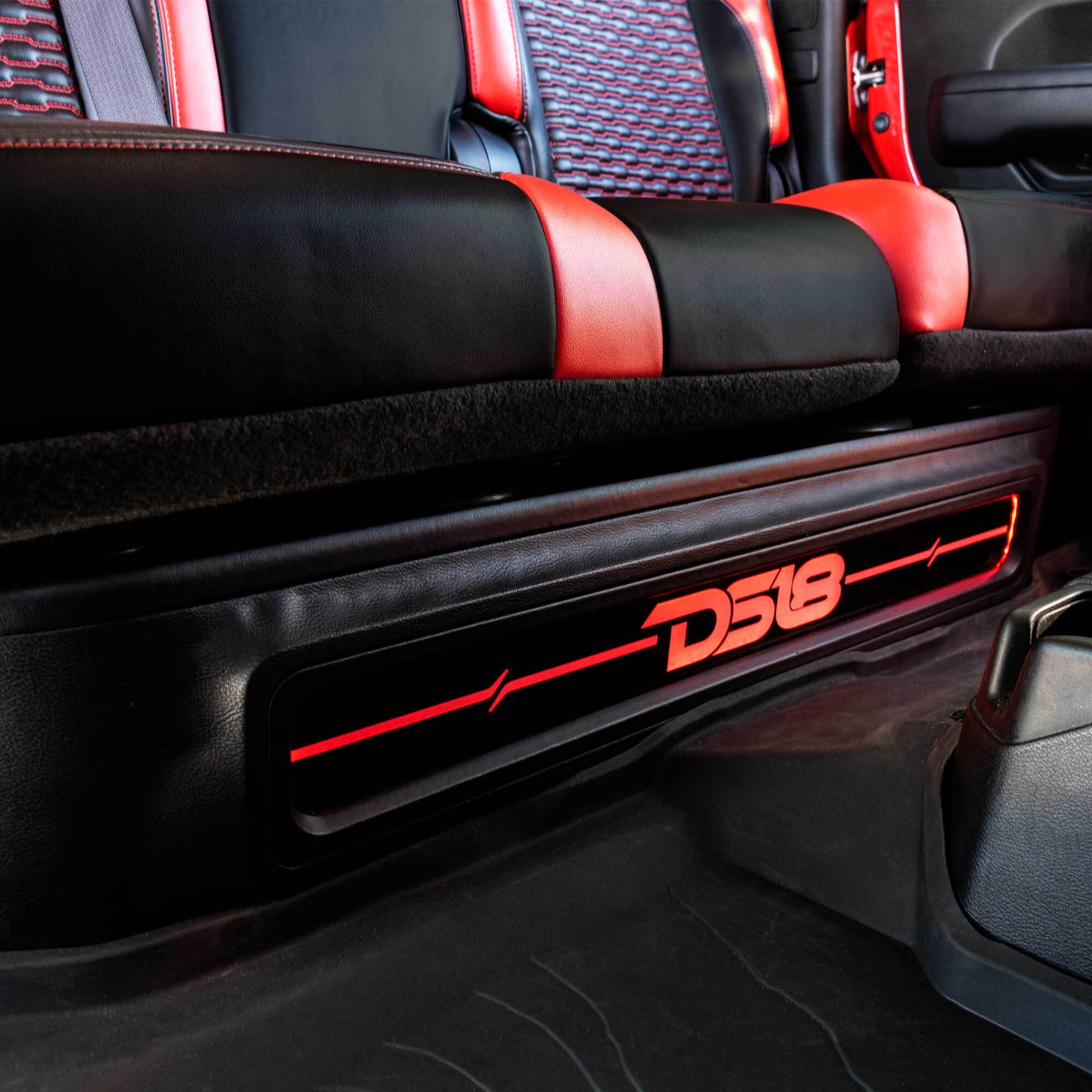 Jeep JT 4 x 8" Subwoofer Enclosure Package With Vinyl Finish and Dream LED Lights (MADE IN USA) - Image 2