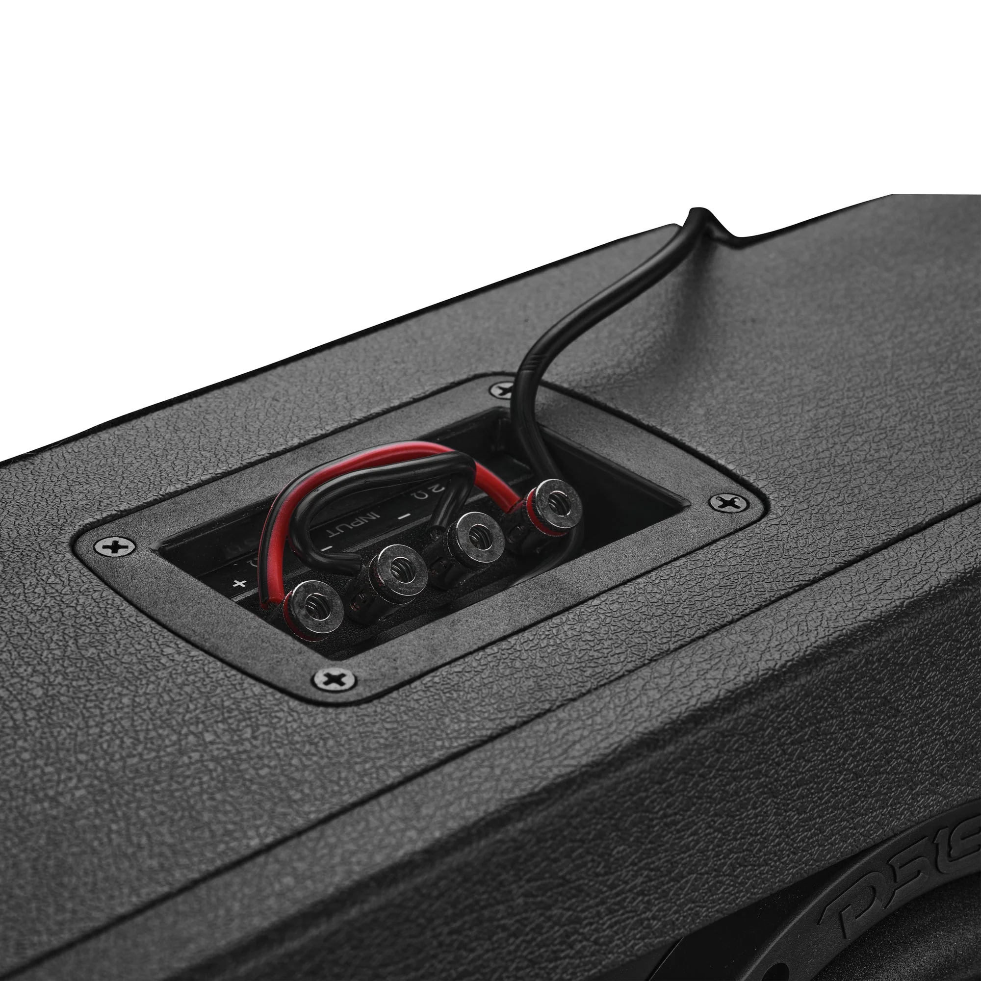 Jeep JT Gladiator Loaded Under Rear Seat Subwoofer Enclosure with 4 X 8" ZR8.2D, Leather Wrapped and Digital LED Lights | 1800 Watts RMS @ 1-Ohm - Image 9